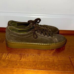 Inkerman Charlie Summers Brown Suede Gum Sole Sneakers Sz 38
